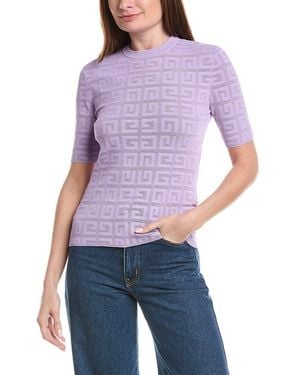 Givenchy Monogram Jumper - Purple