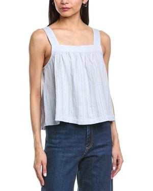 Splendid Woven Jacquard Tank - Blue