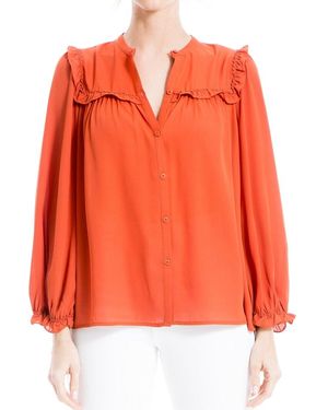Max Studio Blouse - Orange