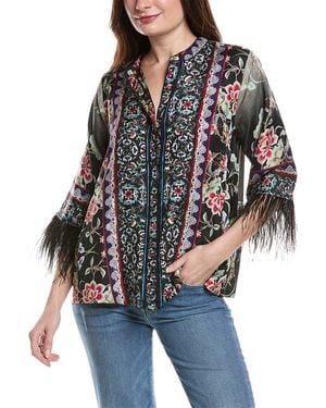 Johnny Was Lewella Silk Kimono - Black