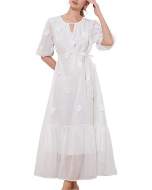 Kaimilan Maxi Dress - White