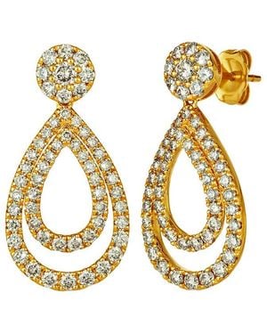 Le Vian Le Vian 14K 1.87 Ct. Tw. Diamond Earrings - Metallic