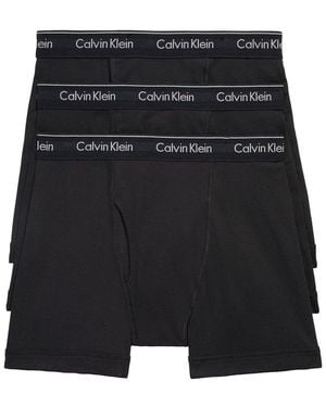 Calvin Klein Boxer Brief 3-Pack - Black