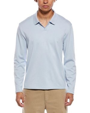 Vince Milano Johnny Collar Shirt - Blue
