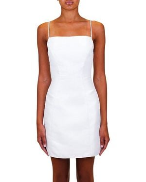 Azeeza Kiara Mini Dress - White