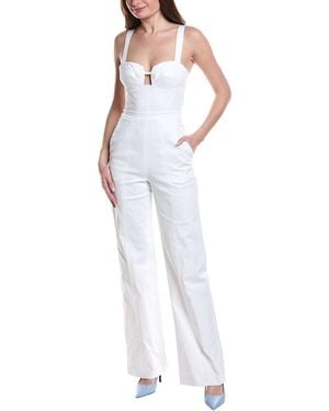 Black Halo Sorelle Jumpsuit - White