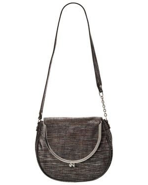 Hobo International Amour Leather Shoulder Bag - Black