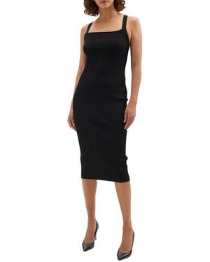 Theory Cross Back Dress - Black