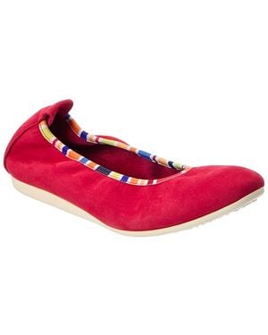 Arche Lanabi Leather Flat - Pink