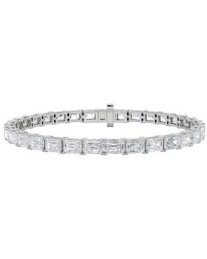 Lab Grown Diamonds 14K 12.25 Ct. Tw. Lab-Grown Diamond Tennis Bracelet - White