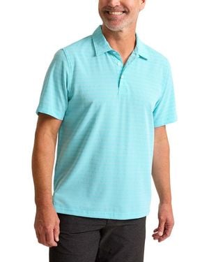Tommy Bahama Bahama Coast Scala Stripe Polo Shirt - Blue