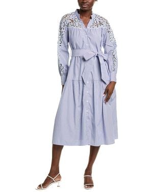 Gracia Midi Dress - Blue