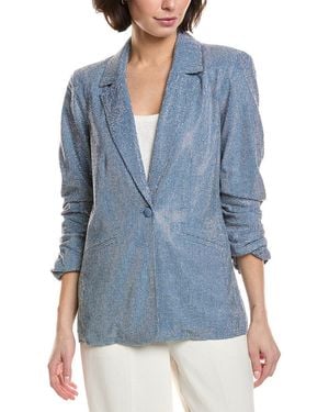 Cinq À Sept Chambray Kylie Jacket - Blue
