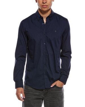 BOSS Roan Solid Shirt - Blue