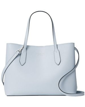 Kate Spade Harper Leather Satchel - Blue