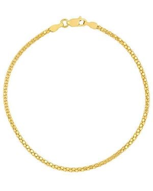 HAWLEY ST 14K Popcorn Bracelet - Metallic