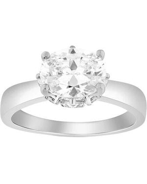 Ethos Creations Brilliant Bloom 14K 2.75 Ct. Tw. Lab-Grown Diamond Bridal Ring - White