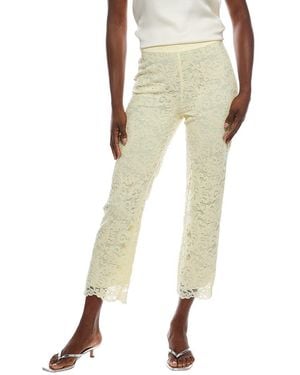 Marc Cain Lace Embroidered Pant - White