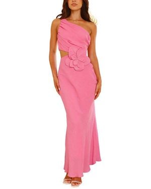 LEON GORI Midi Dress - Pink