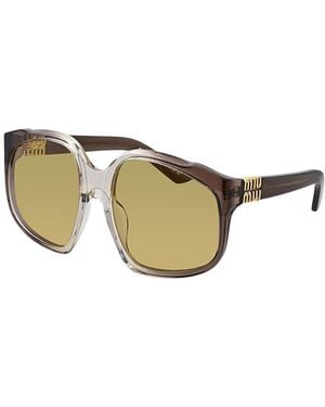 Miu Miu 59Mm Sunglasses - Natural
