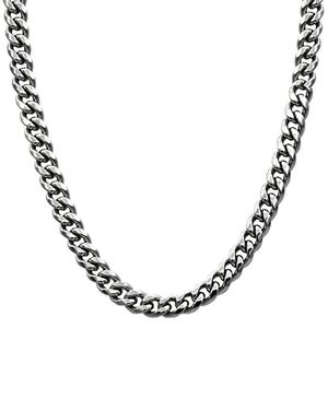 Jane Basch Steel Necklace - Metallic