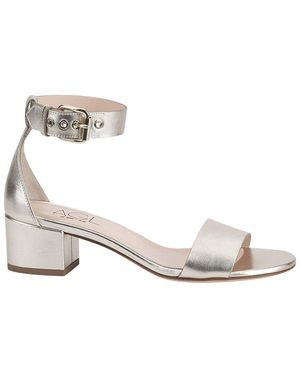 Agl Attilio Giusti Leombruni Lala Sandal Leather Sandal - Metallic