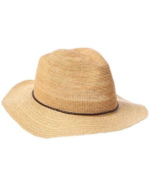 Vince Wide Brim Straw Hat - Natural