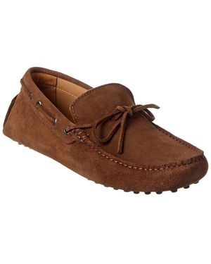 J.McLaughlin Linus Suede Loafer - Brown