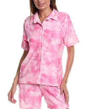 Frankie's Bikinis Frankie's Bikinis Hunter Shirt - Pink