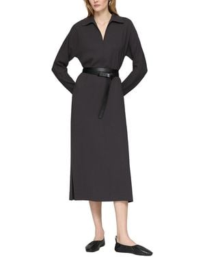 Lafayette 148 New York Dolman Sleeve Dress - Black