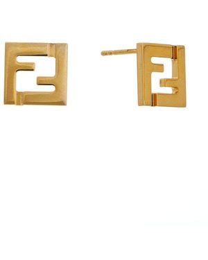 Fendi Forever Earrings - Metallic