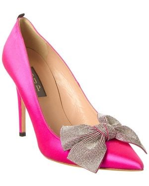 SJP by Sarah Jessica Parker Samara 100 Satin Pump - Pink