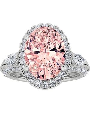 Lab Grown Diamonds 14K 3.00 Ct. Tw. Lab-Grown Diamond Ring - Pink