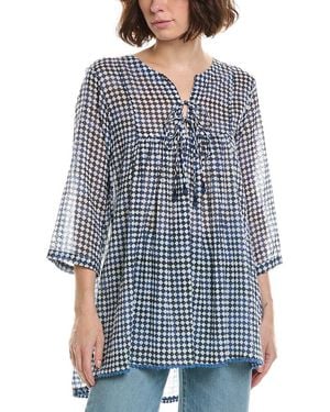 Ro's Garden Ros Garden Seychelles Tunic - Blue
