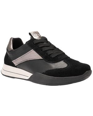 Ara Myrtle Suede Sneaker - Black