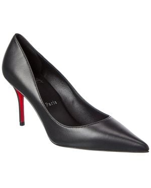 Christian Louboutin Miss Z 80 Leather Pump - Black