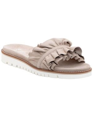 Ara Keyes Suede Sandal - Natural