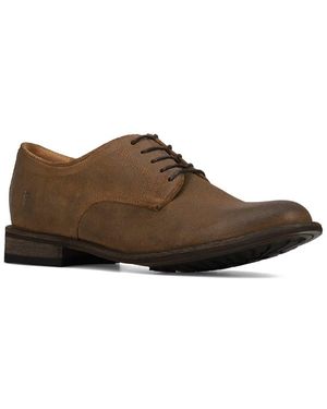 Frye Tyler Flex Suede Oxford - Brown
