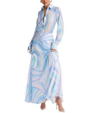 Emma way Maxi Dress - Blue
