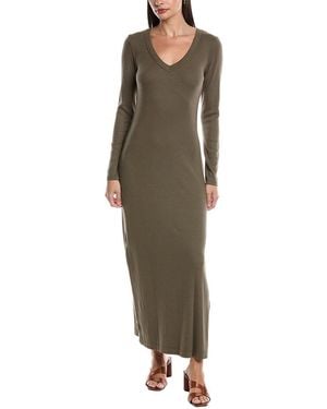Michael Stars Fowler V-Neck Cami Maxi Dress - Green