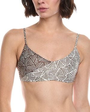 summersalt The Marina Bikini Top - Brown