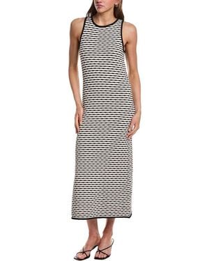 525 America Maura Wavy Stripe Maxi Dress - Brown