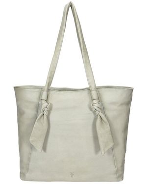 Frye Nora Leather Knotted - White