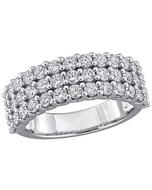 Created Forever 1.76 Ct. Tw. Lab-Grown Diamond Triple Row Ring - White