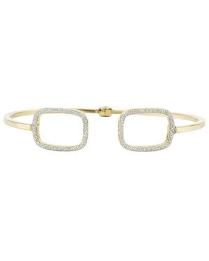 Maitre De Diamant 18K Bangle - White