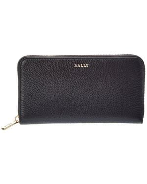 Bally Zarissa.O Leather Zip Around Wallet - Blue