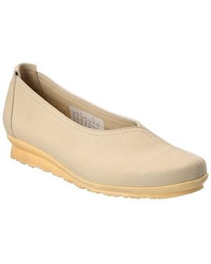 Arche Barene Leather Flat - Natural