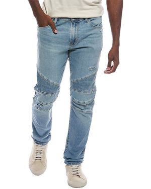 Hudson Jeans Banks Vine Biker Jean - Blue