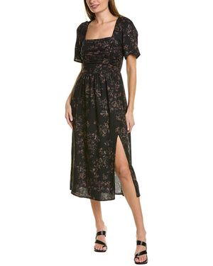 Saltwater Luxe Dean Midi Dress - Black