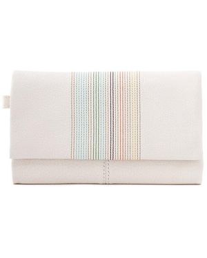 Hobo International Keen Leather Continental Wallet - White